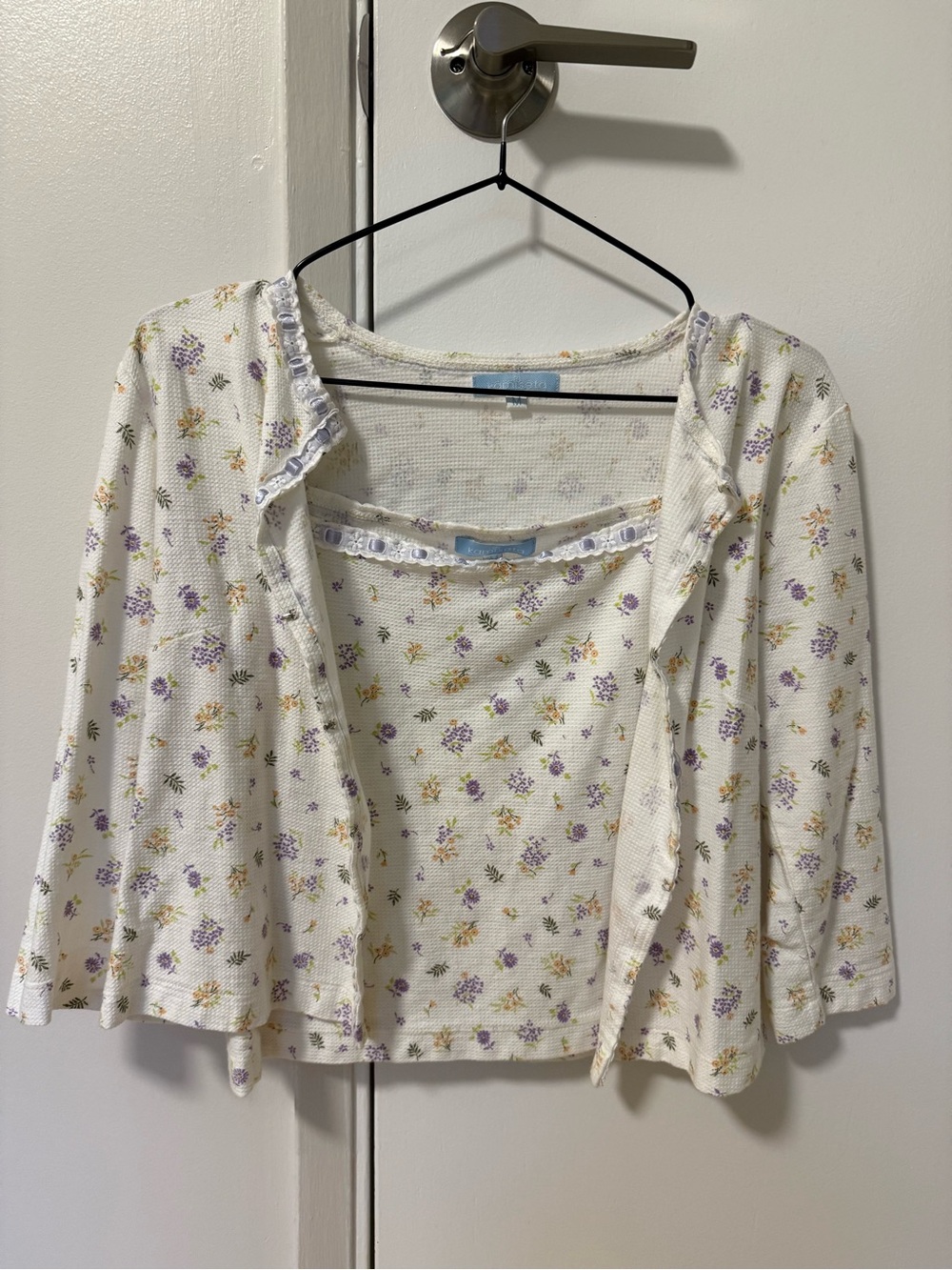 Tank and sweater set from the 2000s